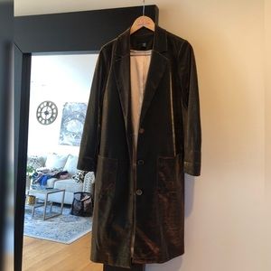 Hours x Revolve Metalic Long Jacket